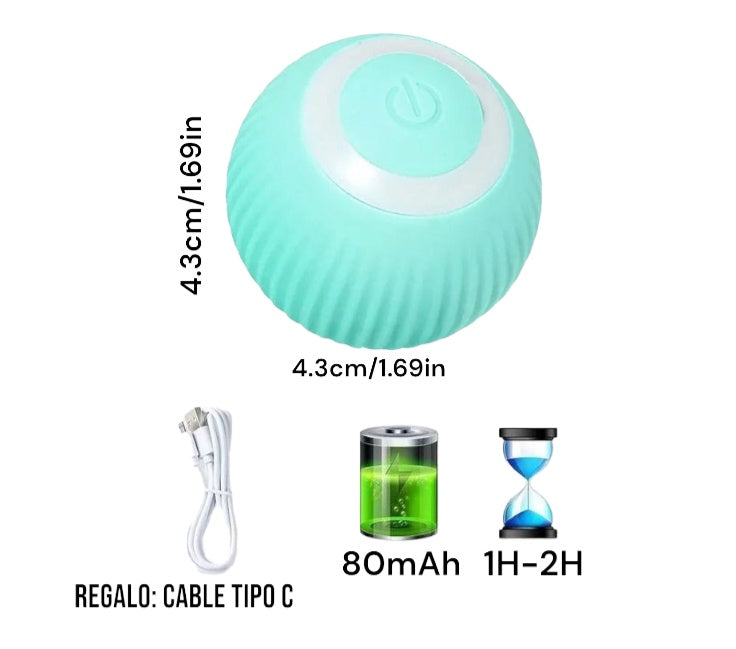 PetPlay | Pelota Inteligente para mascotas pequeñas y gatos